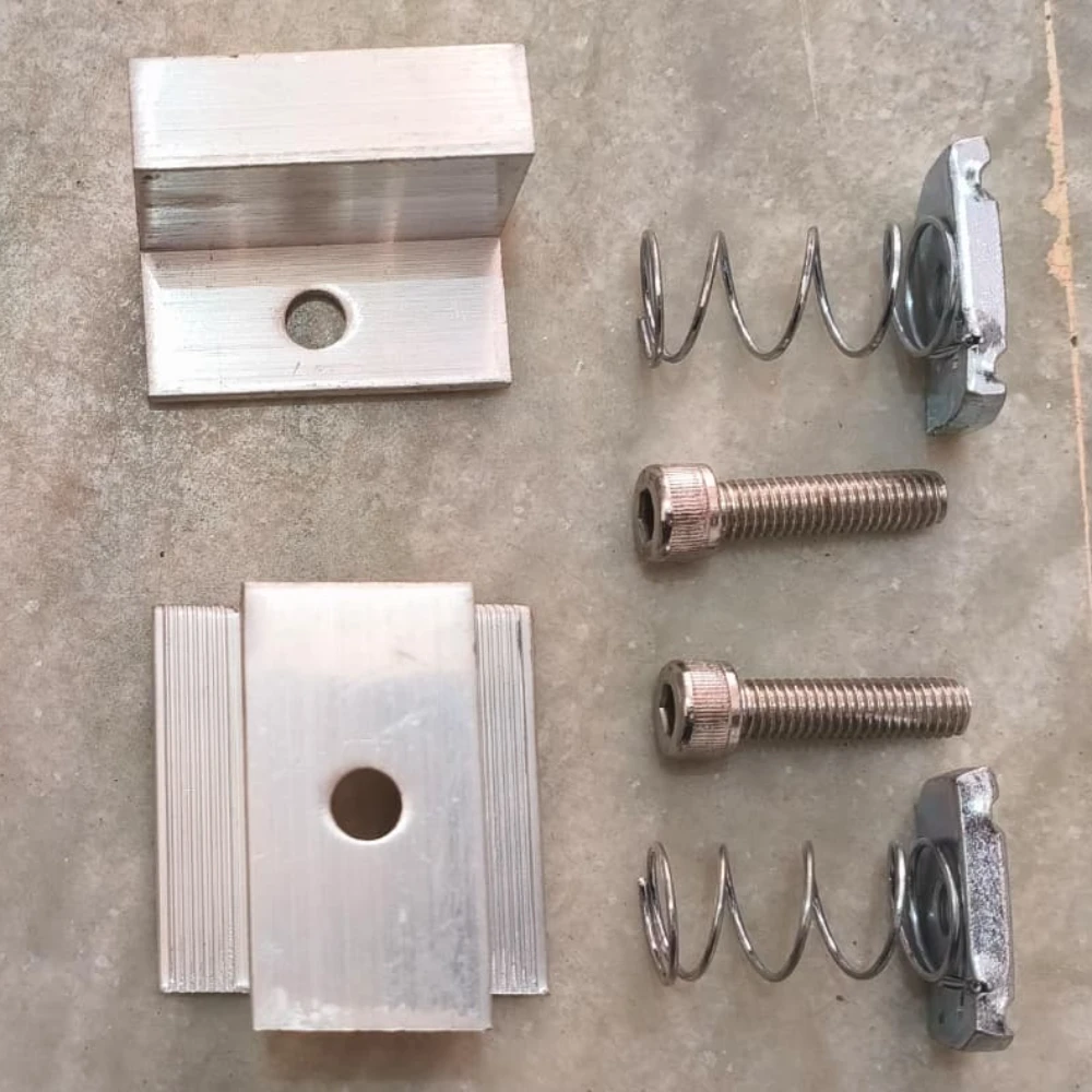 ENTORIC Aluminium 30 mm Mid Clamp Set