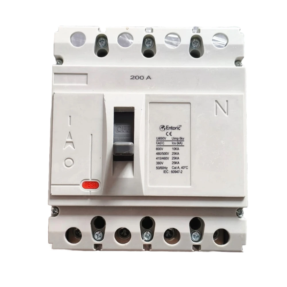 Entoric 200A 4 Pole AC MCCB