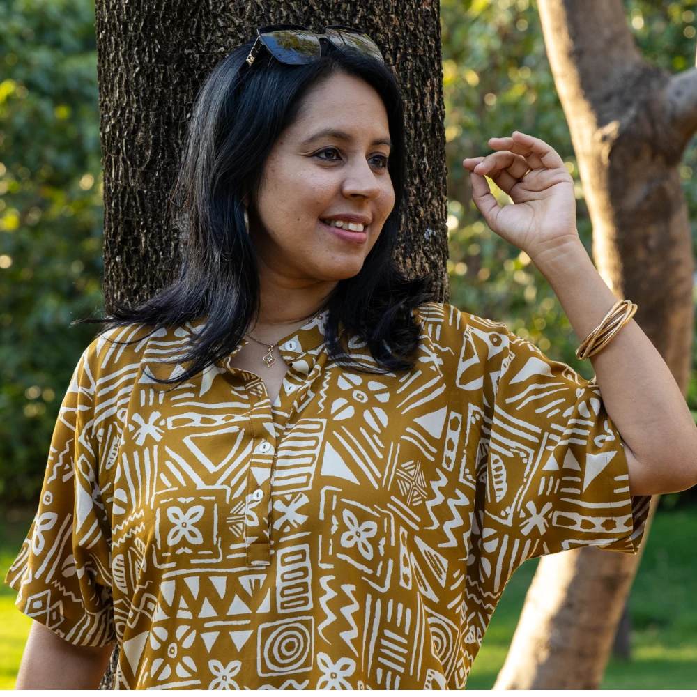 Honey Chai oversize tunic (2XL)