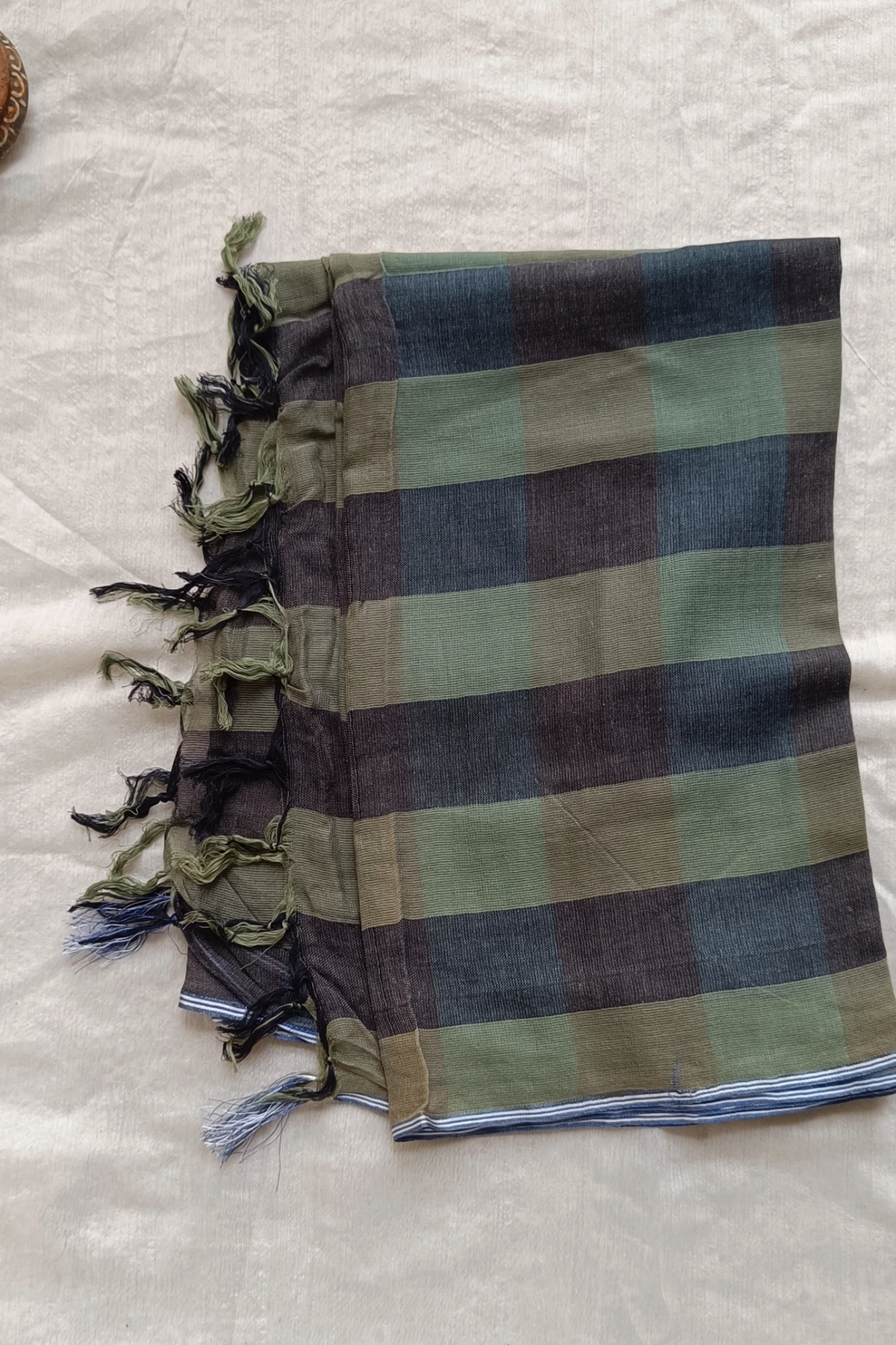 Willow plaid stole