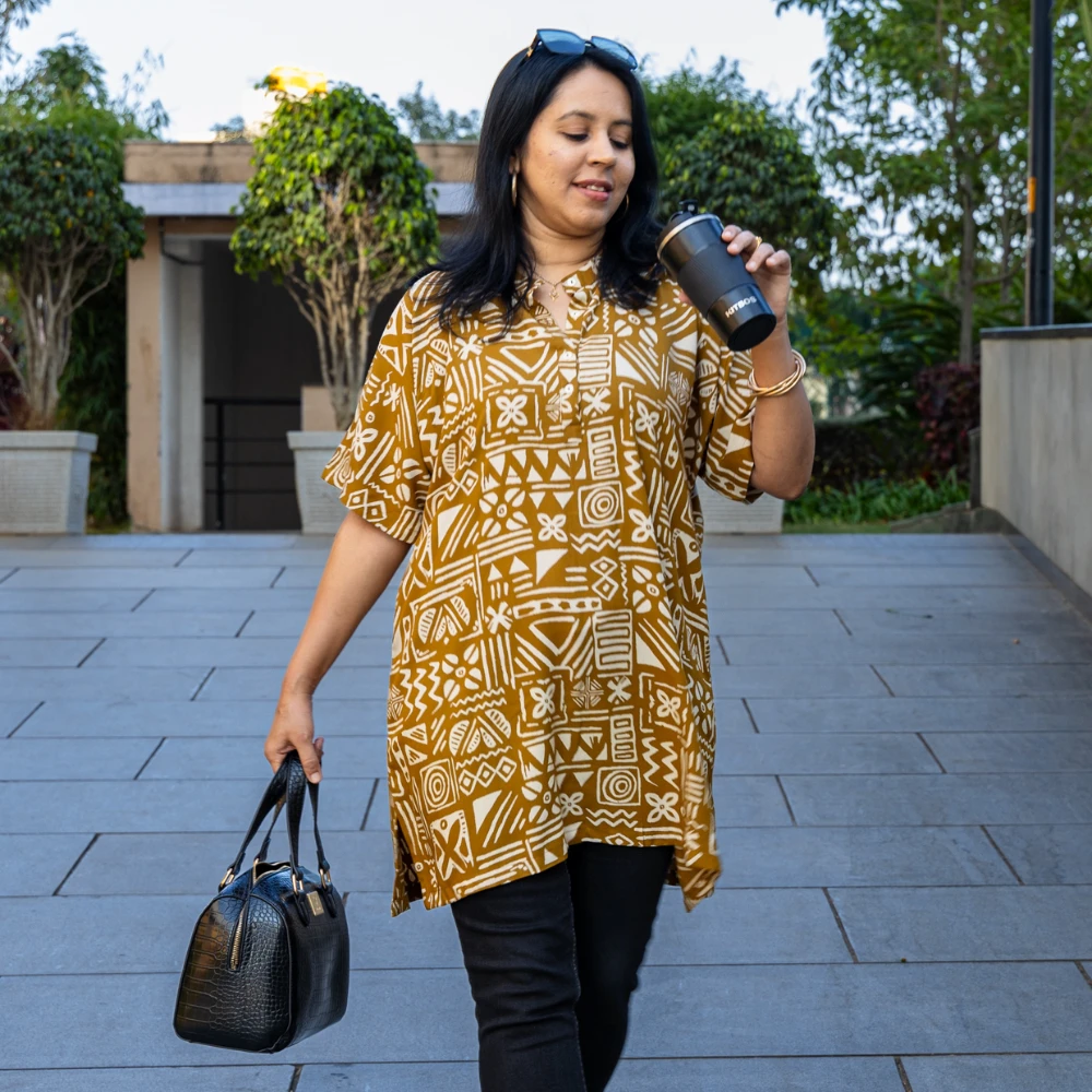 Honey Chai oversize tunic (2XL)