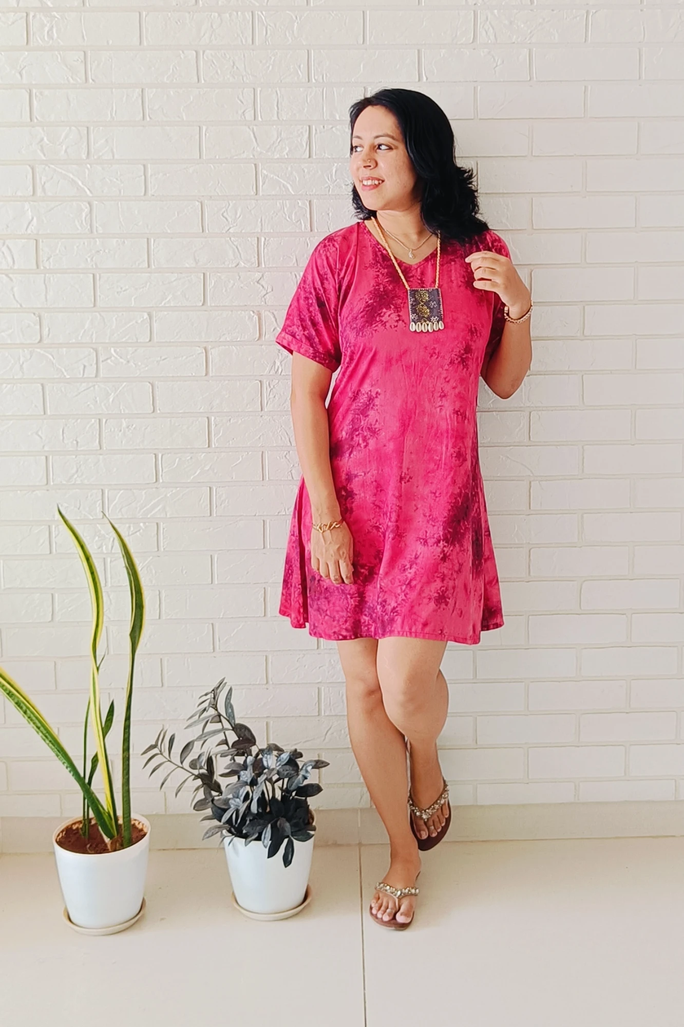 Tunic dress & Wrap skirt set (2XL)