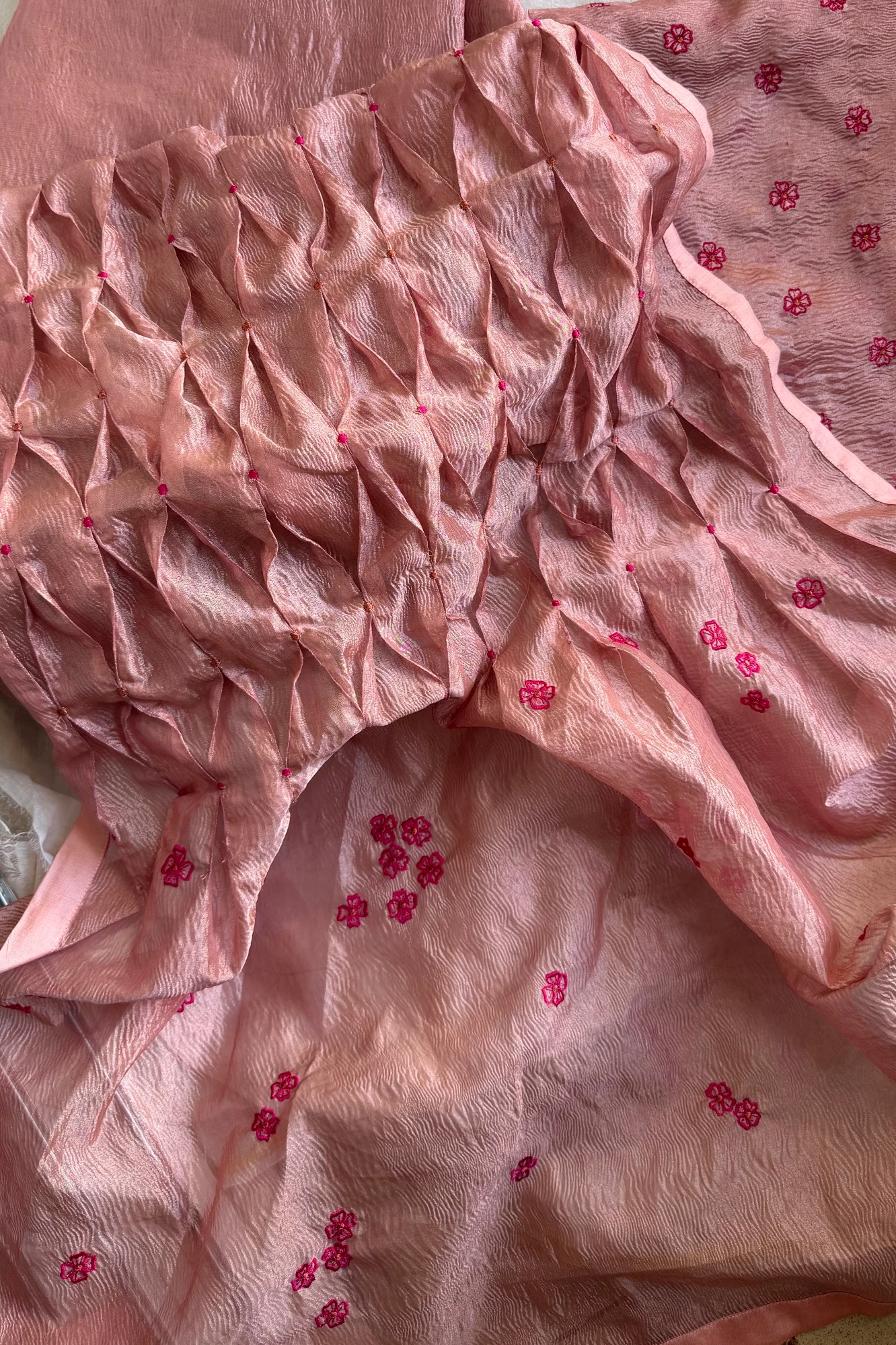 Between folds
