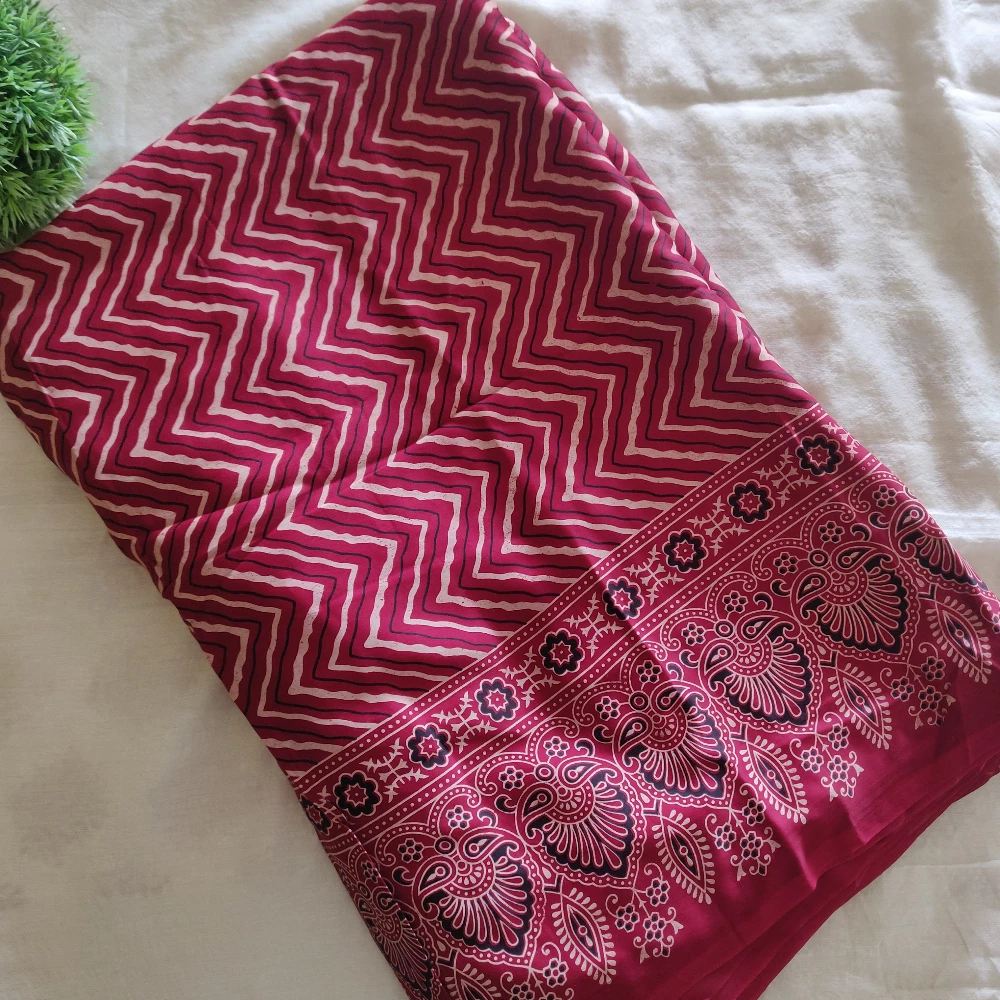Modal Silk Leheriya Saree