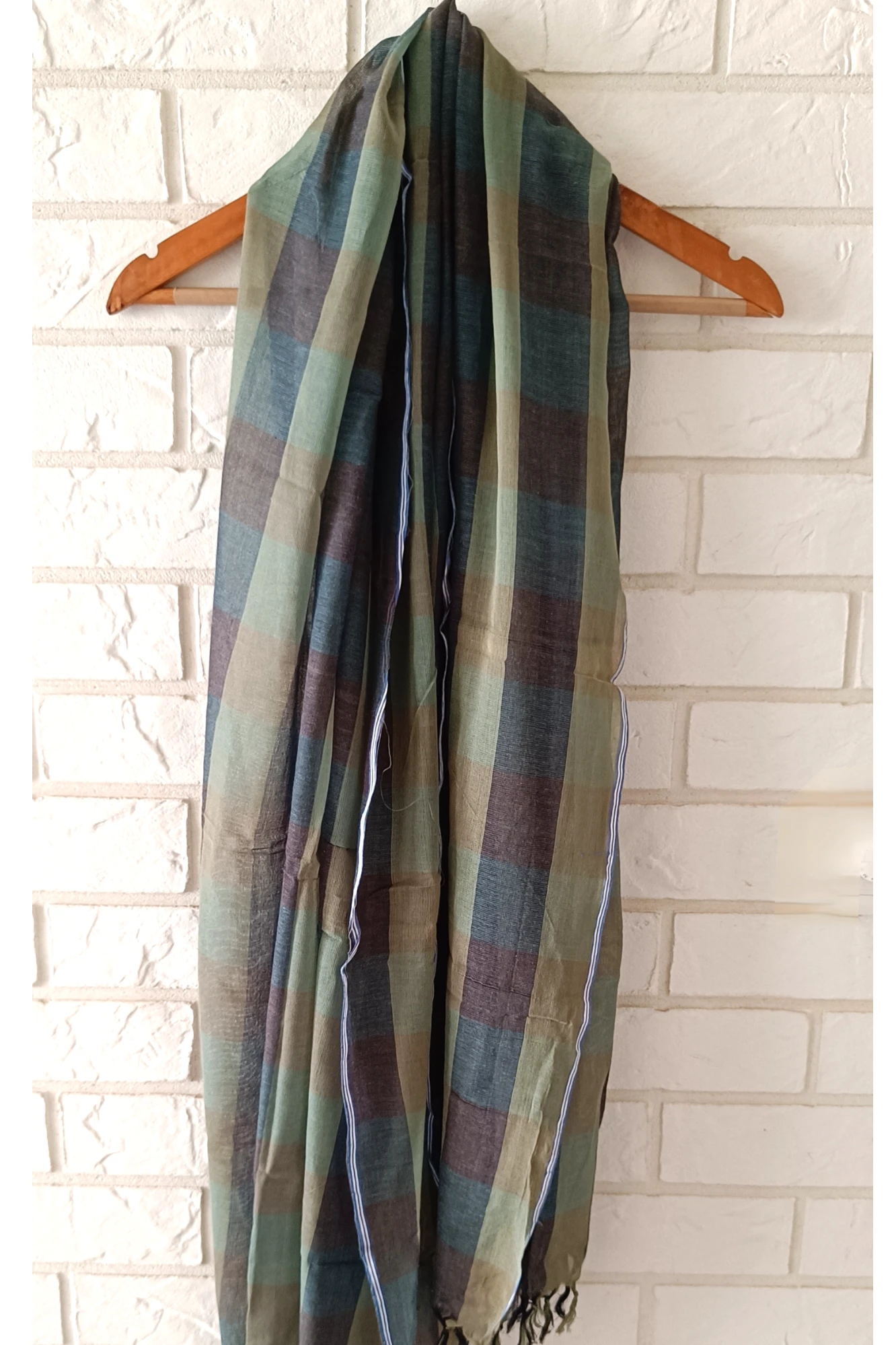 Willow plaid stole