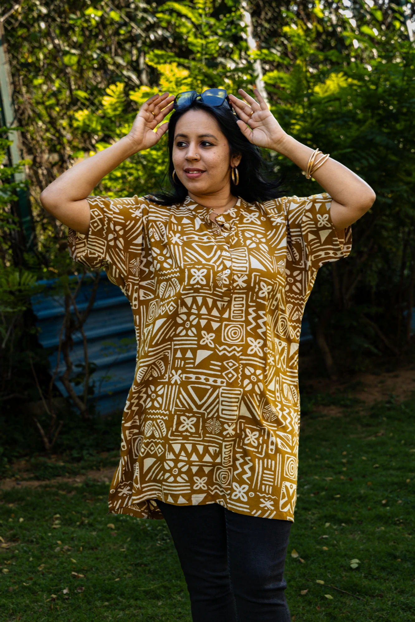 Honey Chai oversize tunic (2XL)