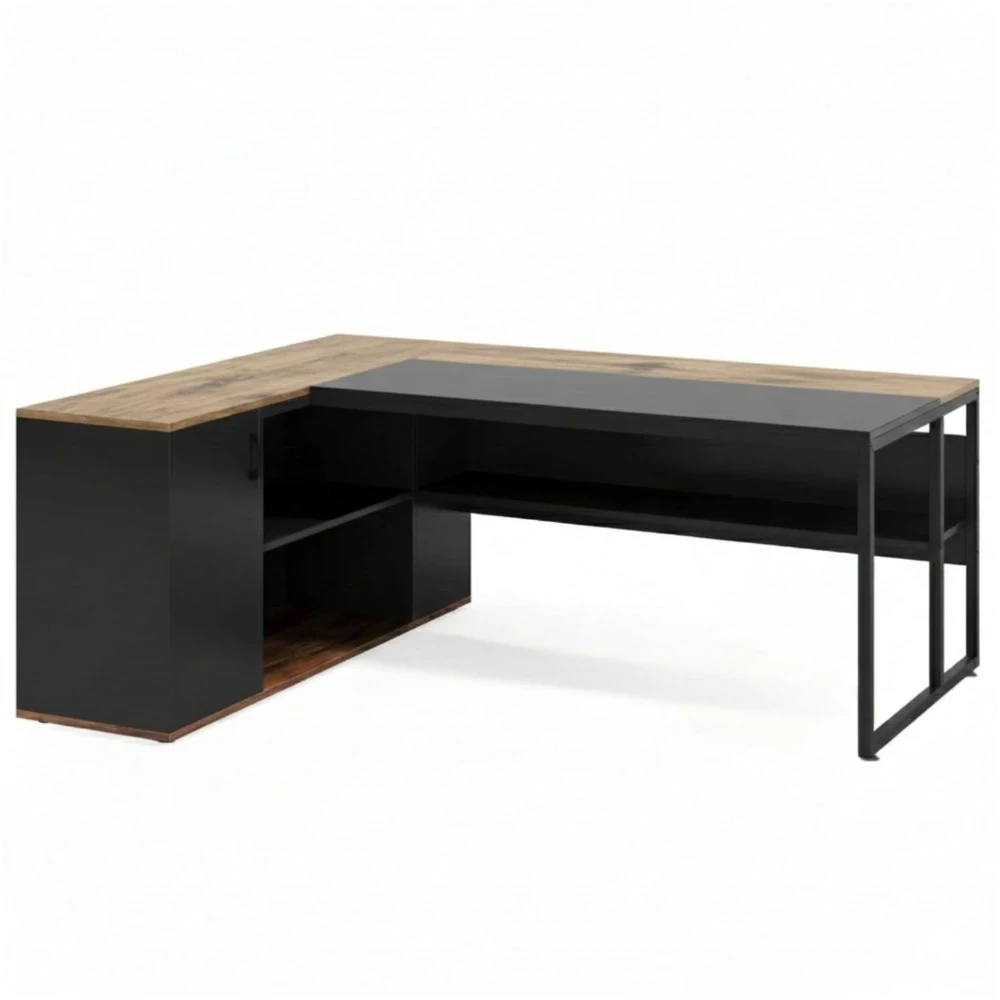 Director's Desk (Left Side Storage)