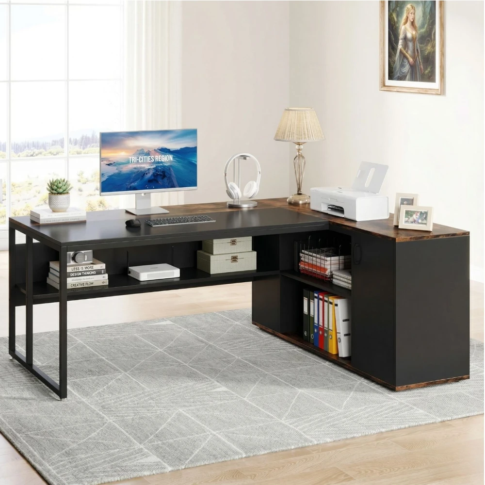 Director's Desk (Right Side Storage)