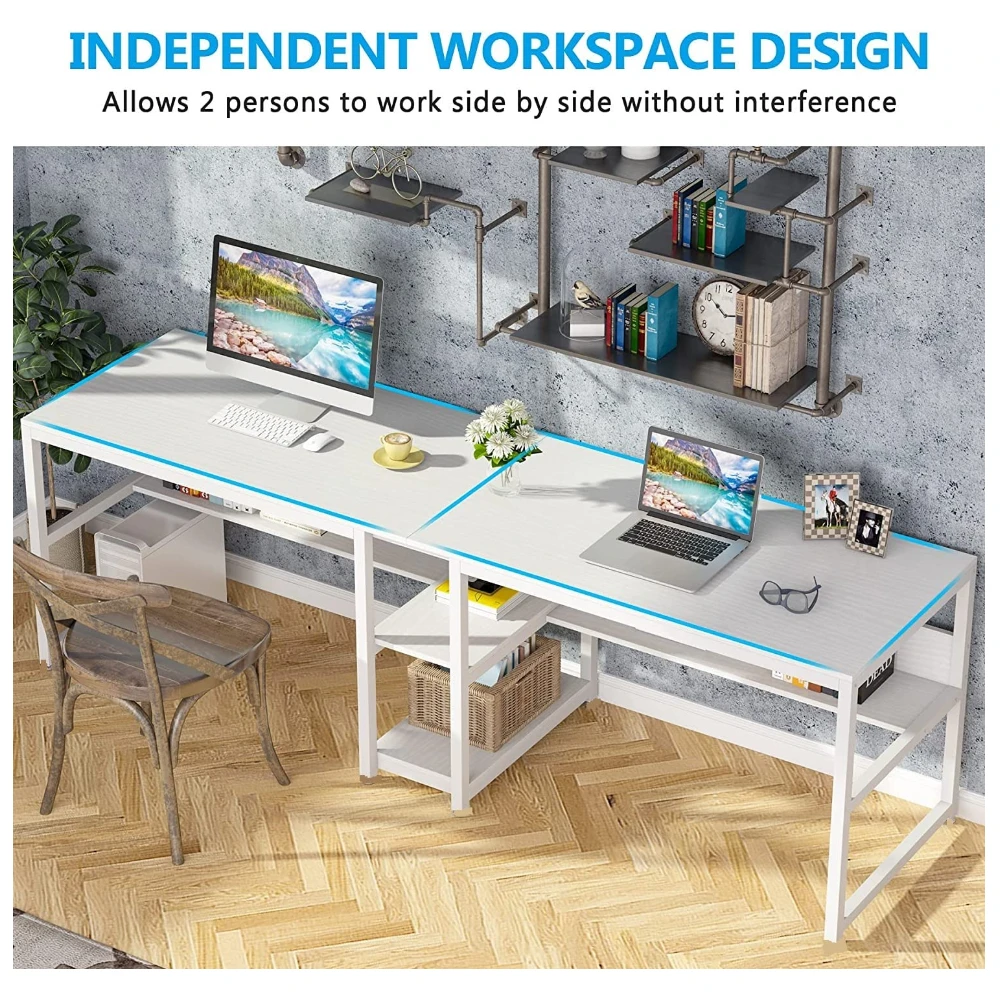 Lancster workstation (240 CM/White)