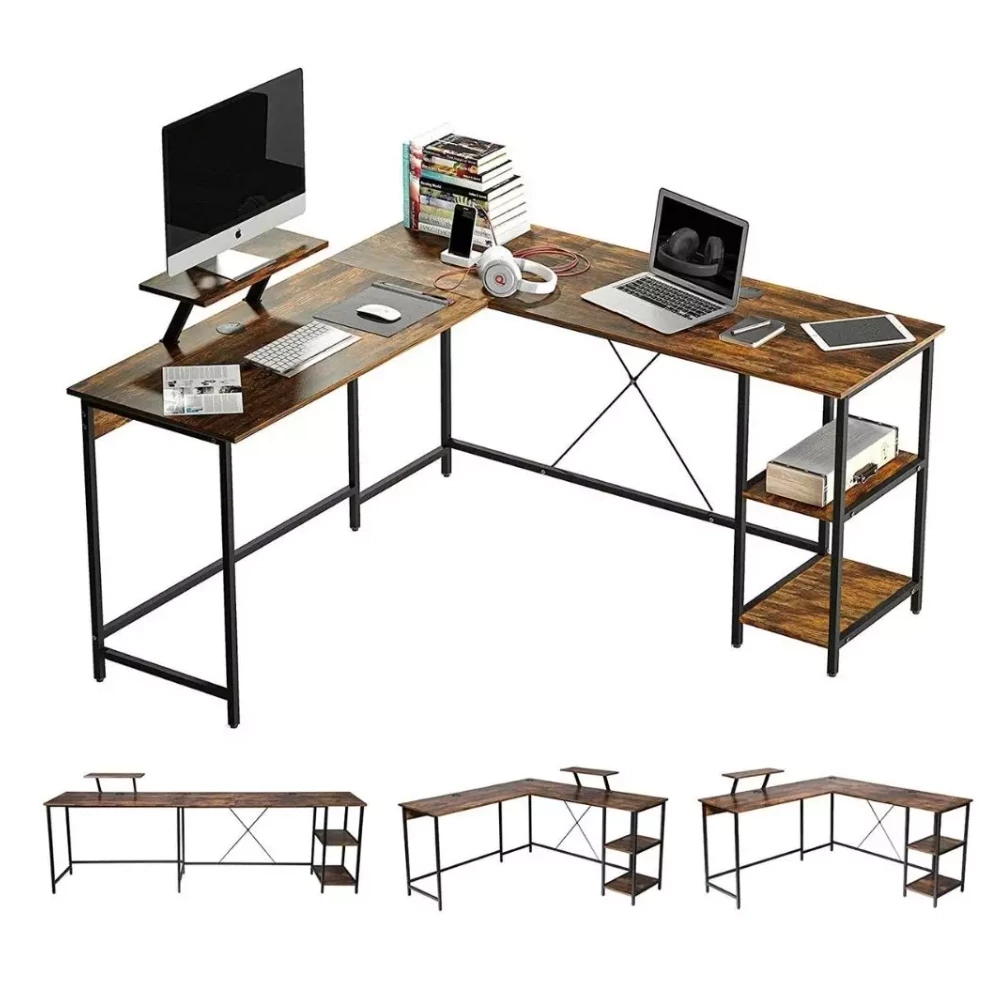 Risina L shaped desk - 50 cm width