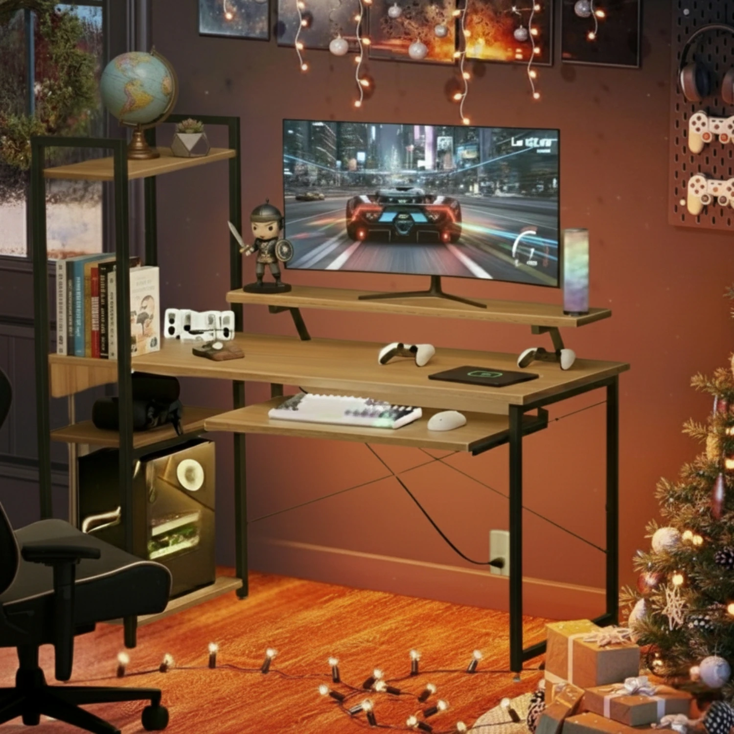 Ergo Desk - Coach Wood