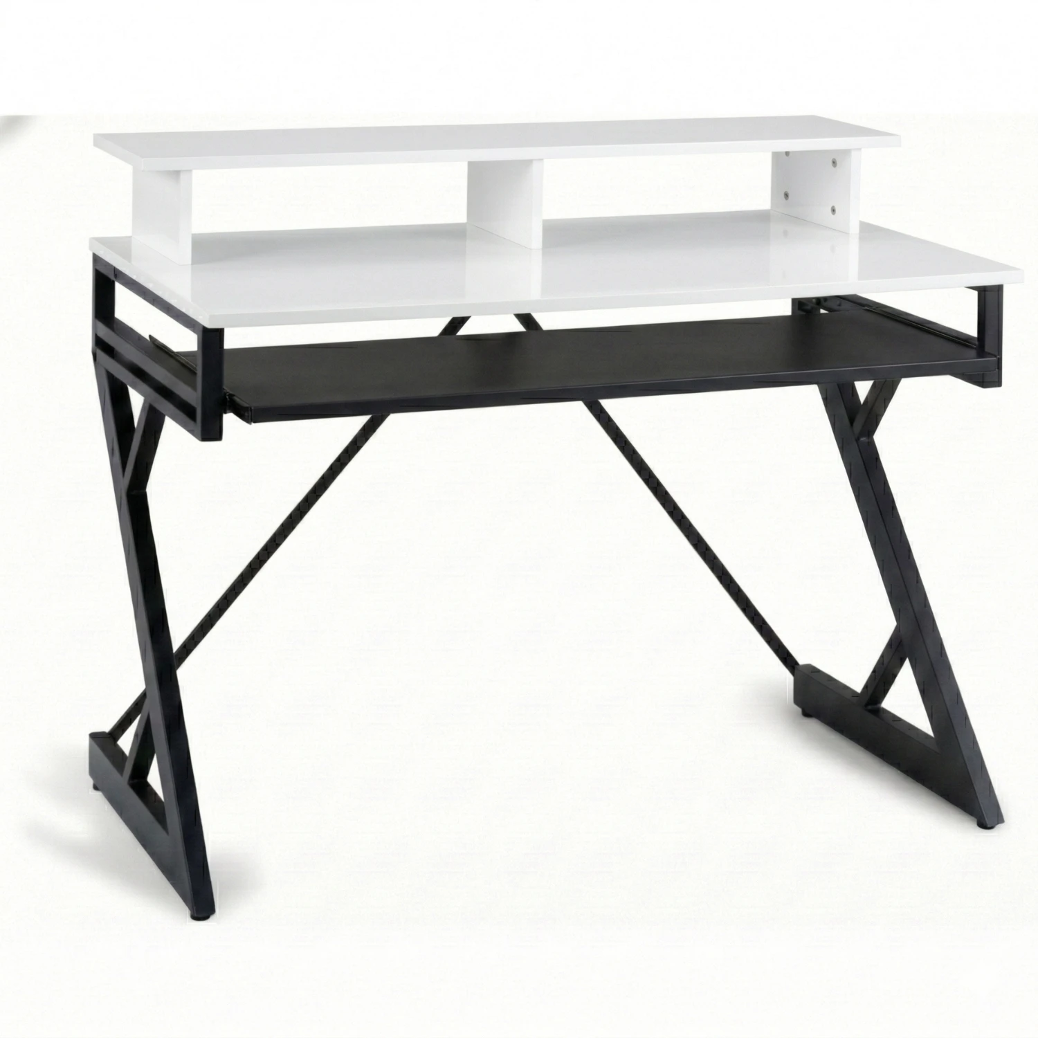Banin Music Studio Desk (Black & white)