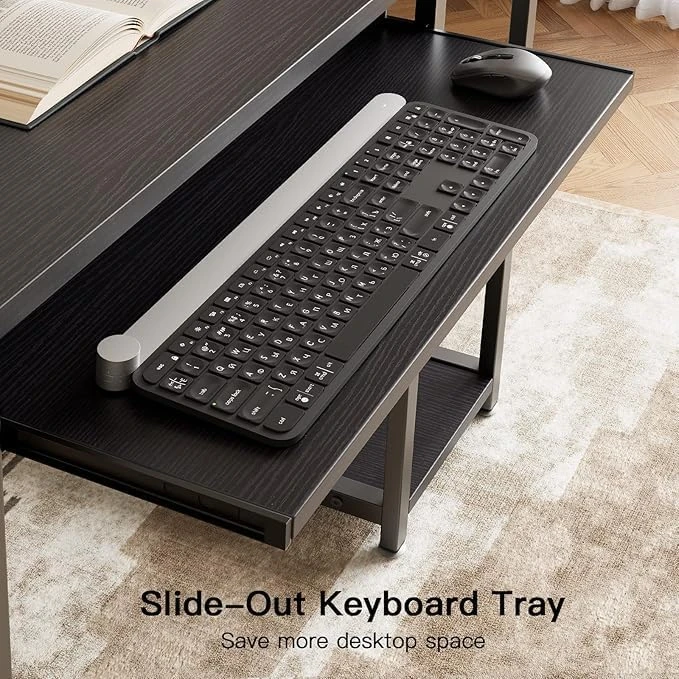 Trio Desk (150 Cm/Black)