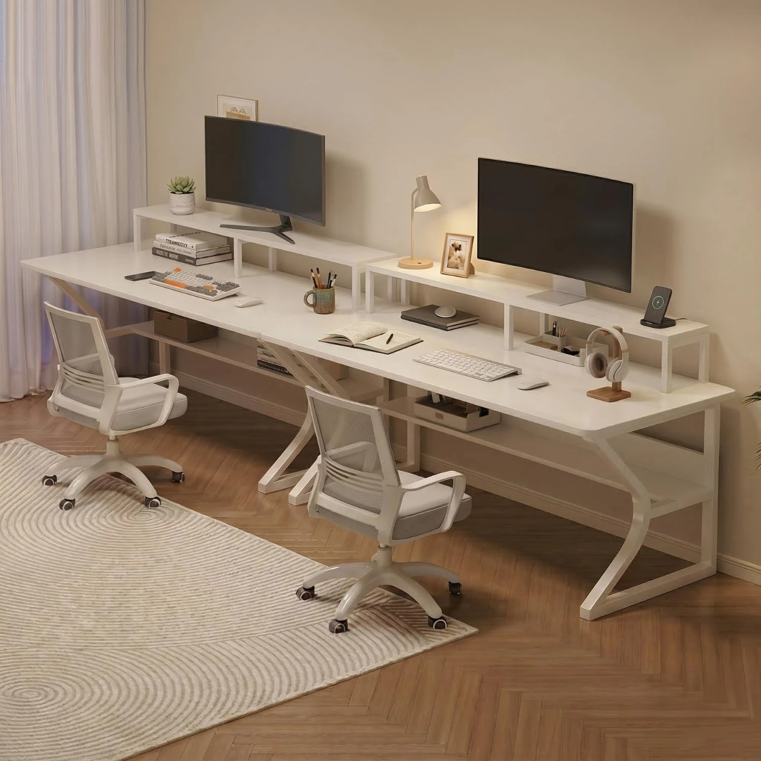 Qri Desk (White/120 CM)