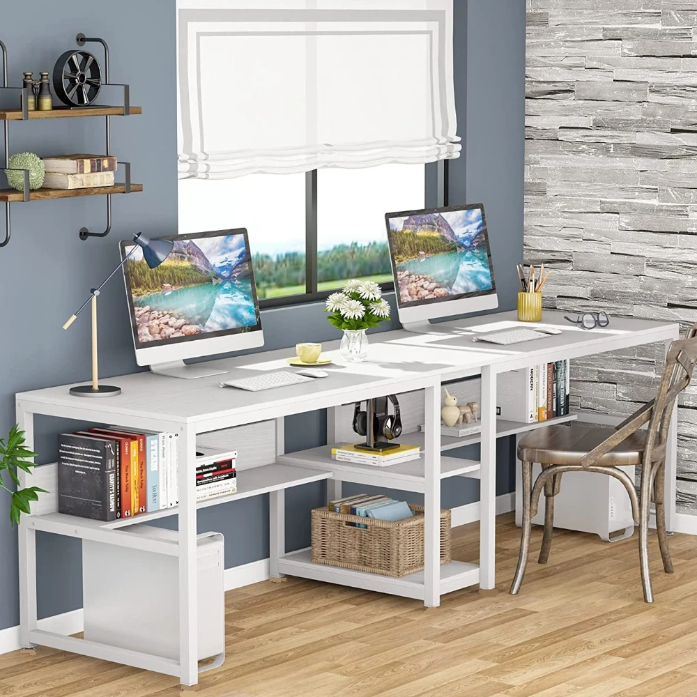 Lancster workstation (200 CM (Regular)/White)