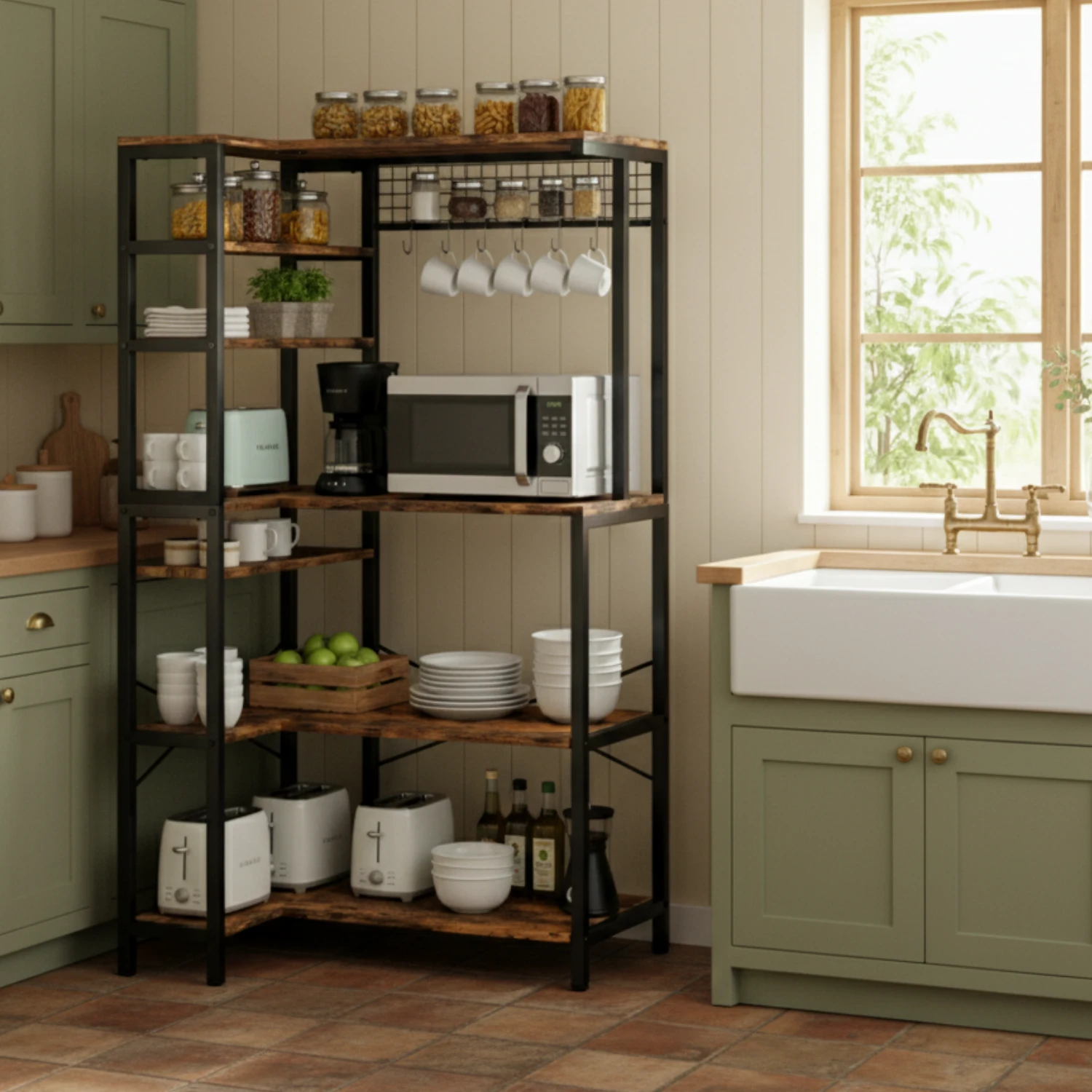 Grido L Kitchen Rack