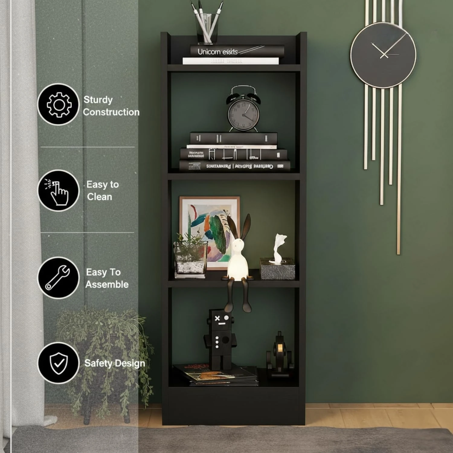 Vault BookShelf (Black)