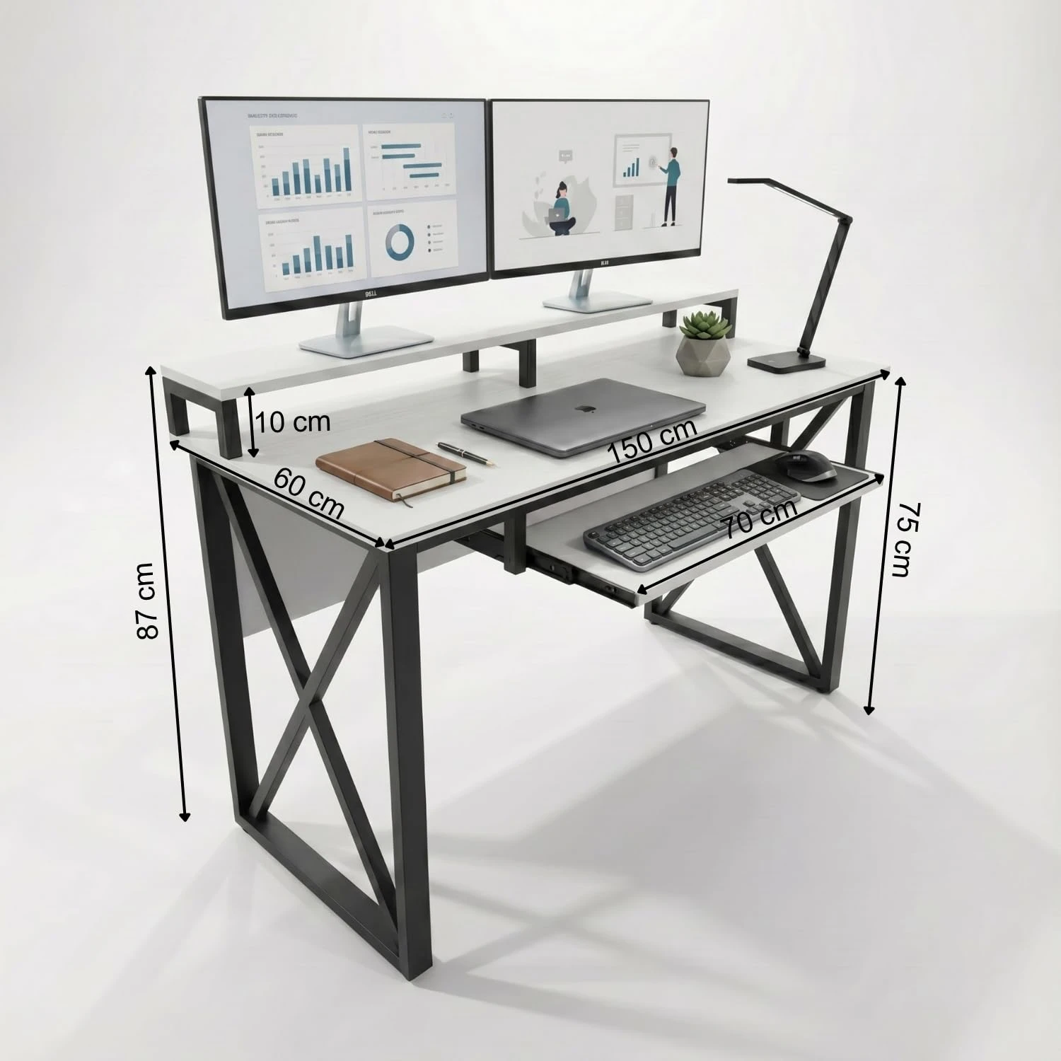 Volt Desk - 150 CM(White)