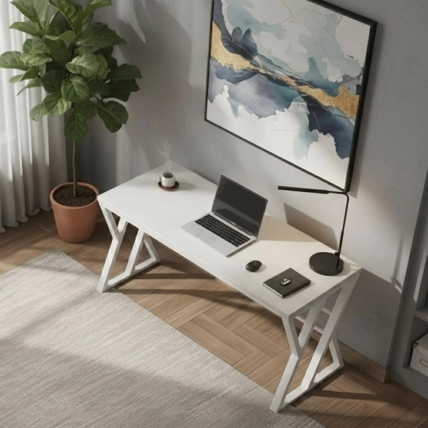 MRO Desk - White (150CM)