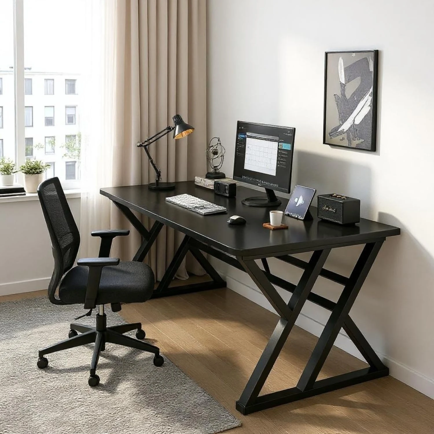 Jimmy Desk - 150Cm (Black)