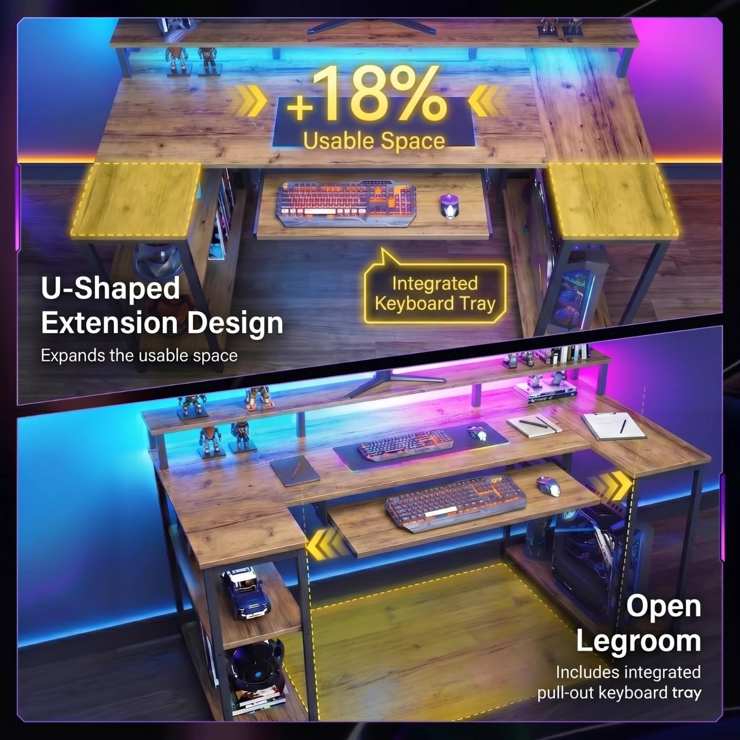 Gamz Desk - 150 Cm