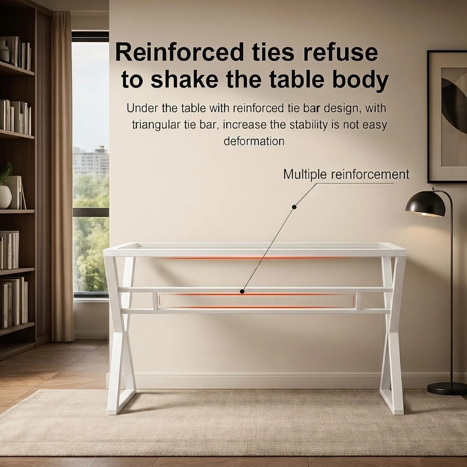 MRO Desk - White (150CM)