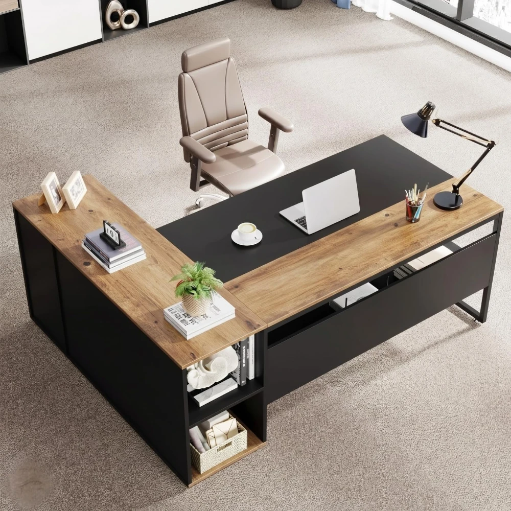 Director's Desk (Right Side Storage)