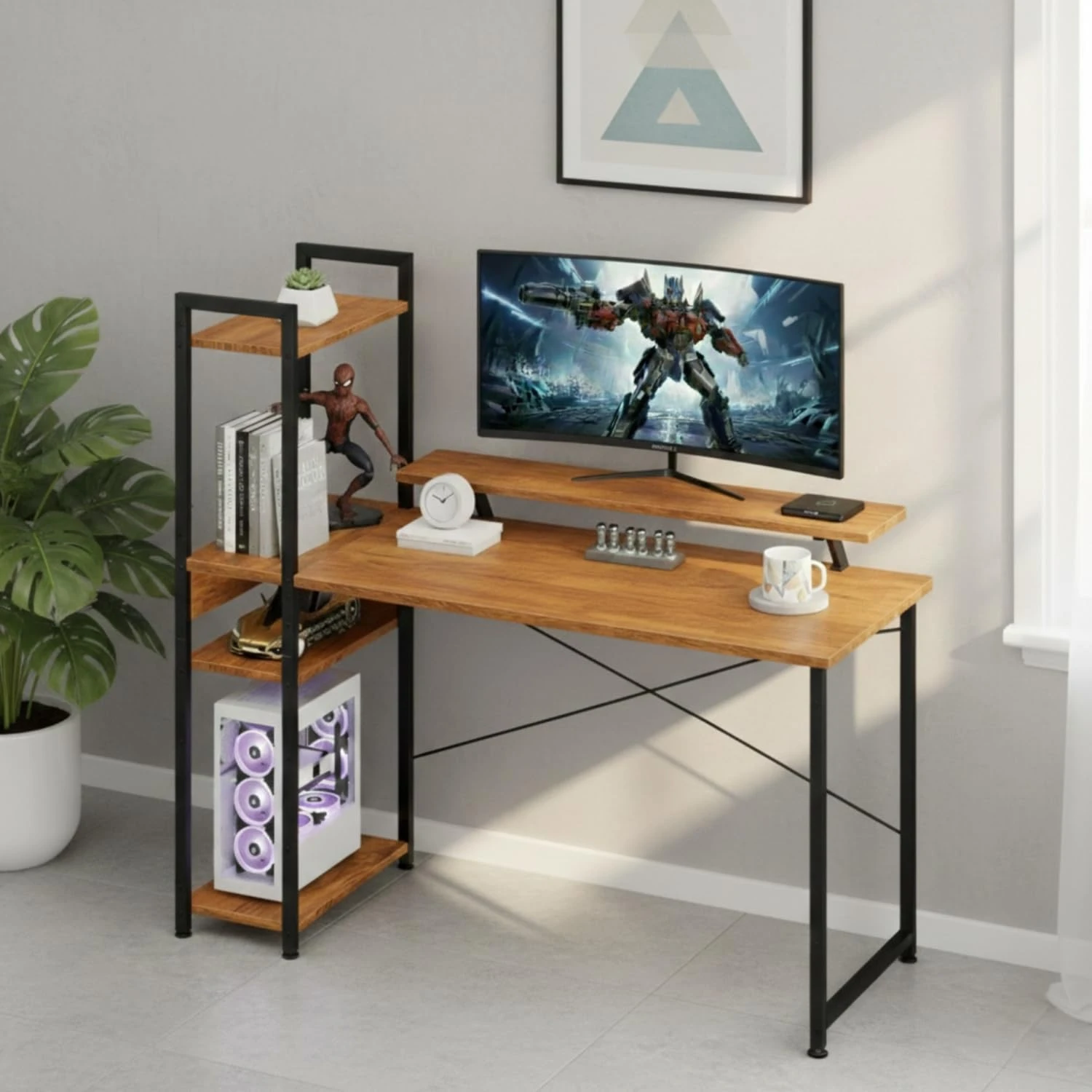 Ergo Desk - Coach Wood