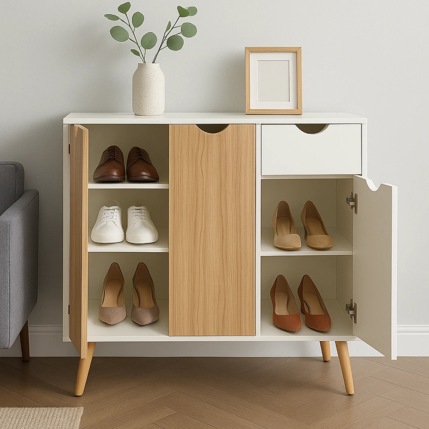 Tidy Shoe Cabinet