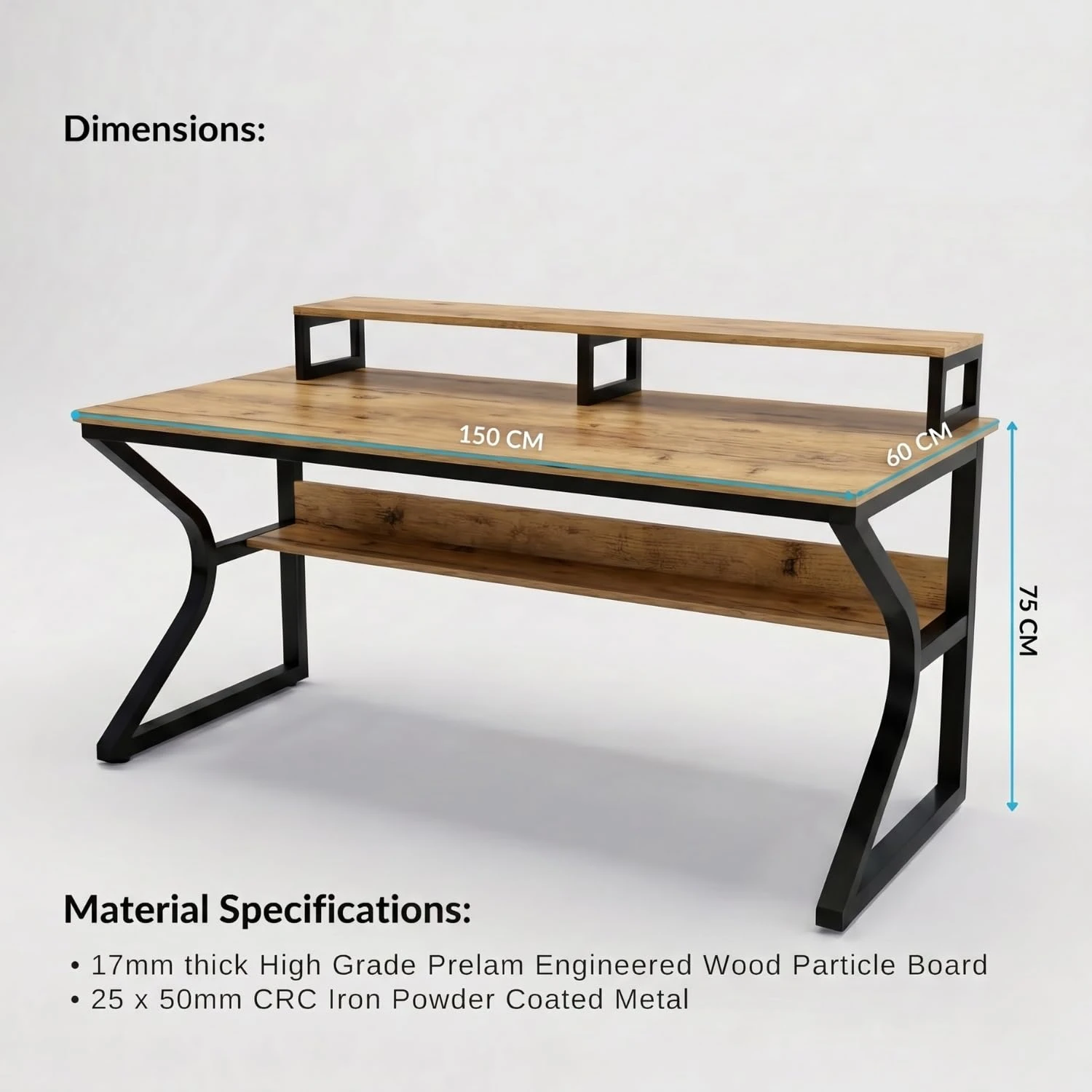 Qri Desk (FOREST/150 CM)