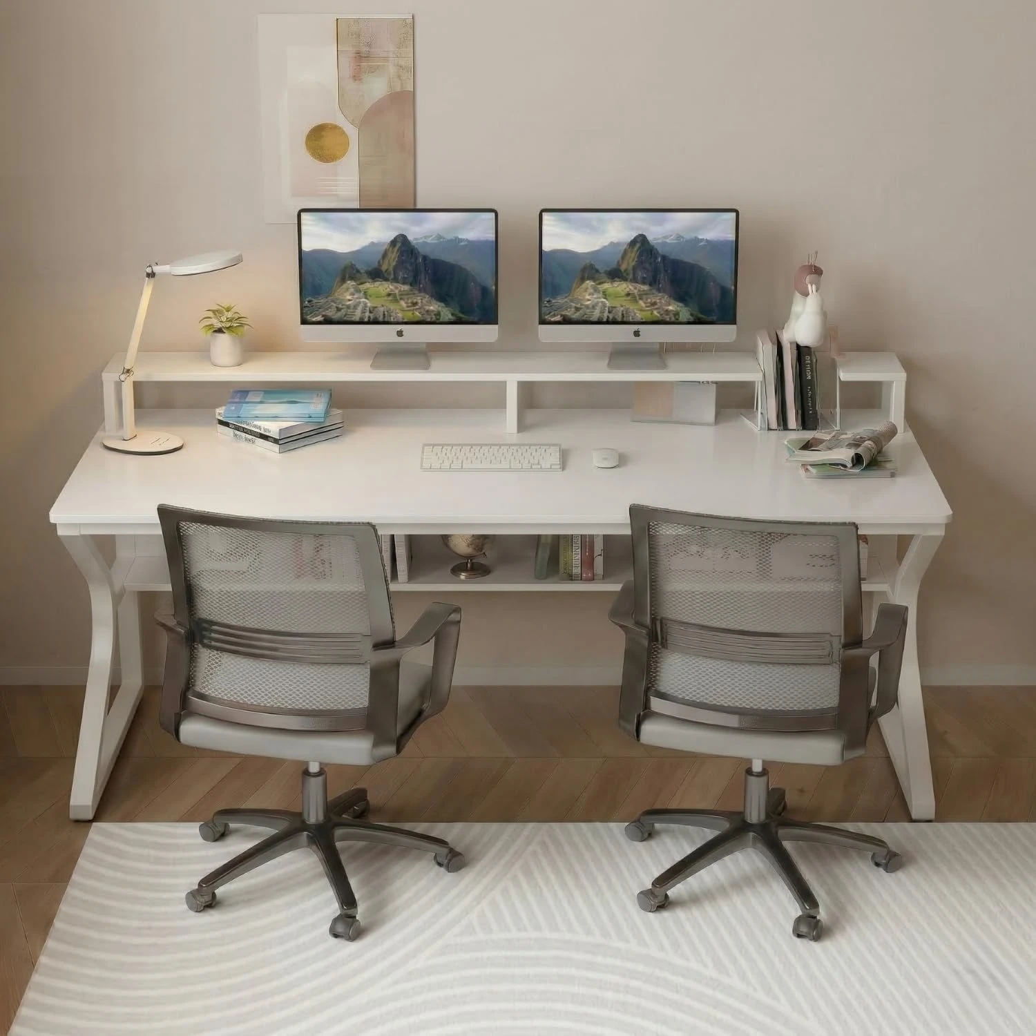 Qri Desk (White/120 CM)