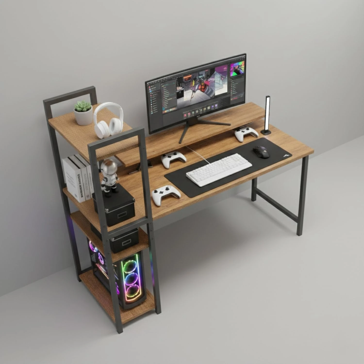 Ergo Desk - Coach Wood