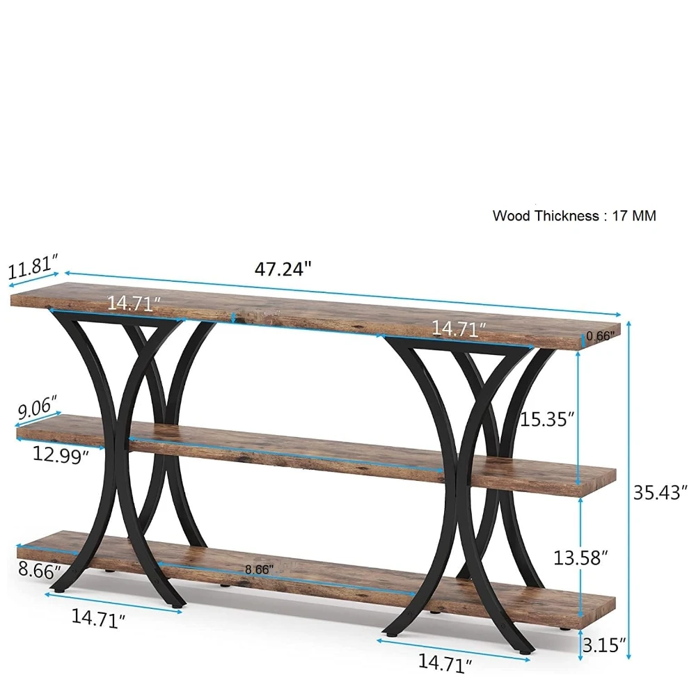 Curve console table (120)