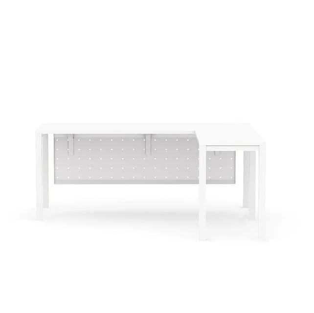 PolarPearl L-Shape (White/180 CM)