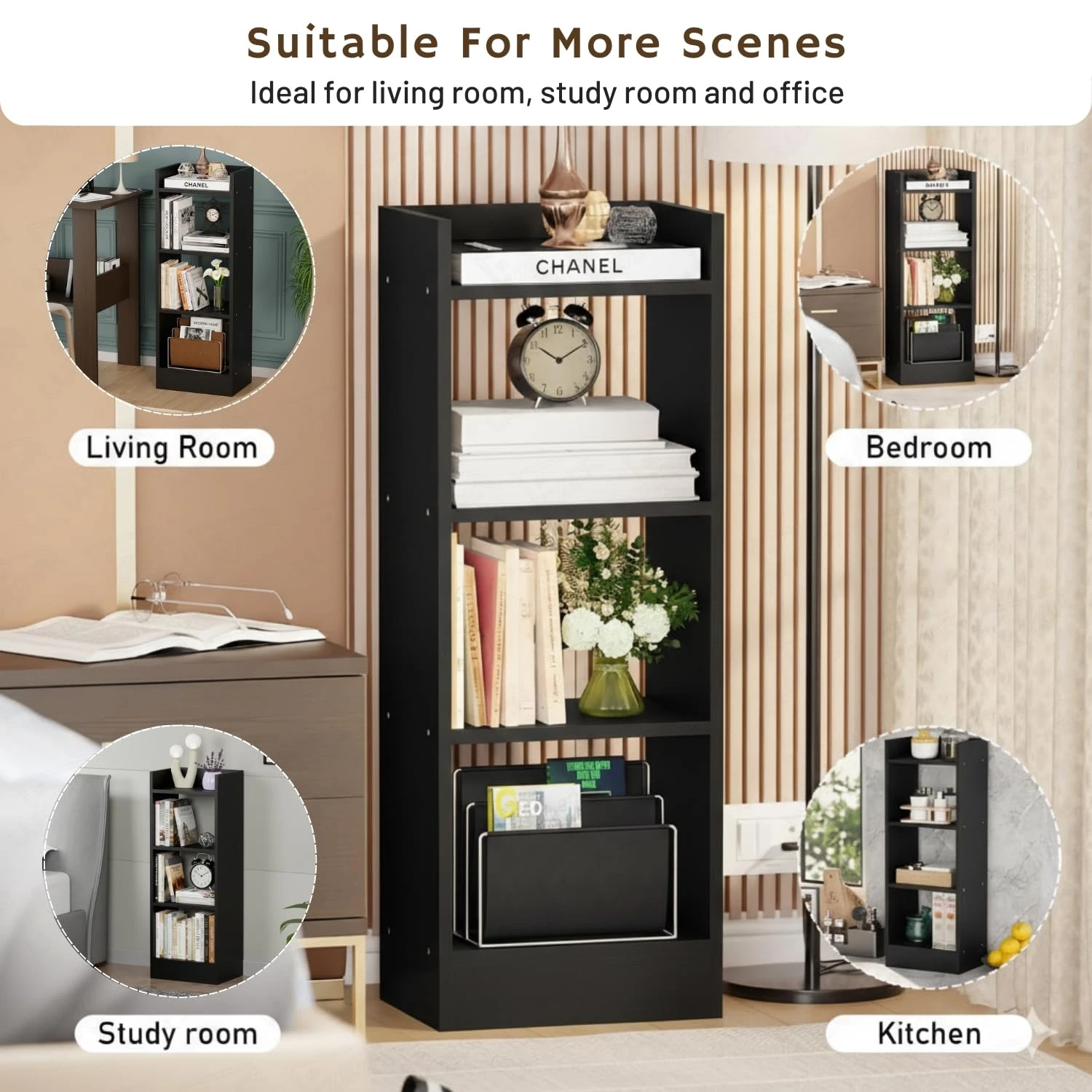 Vault BookShelf (Black)