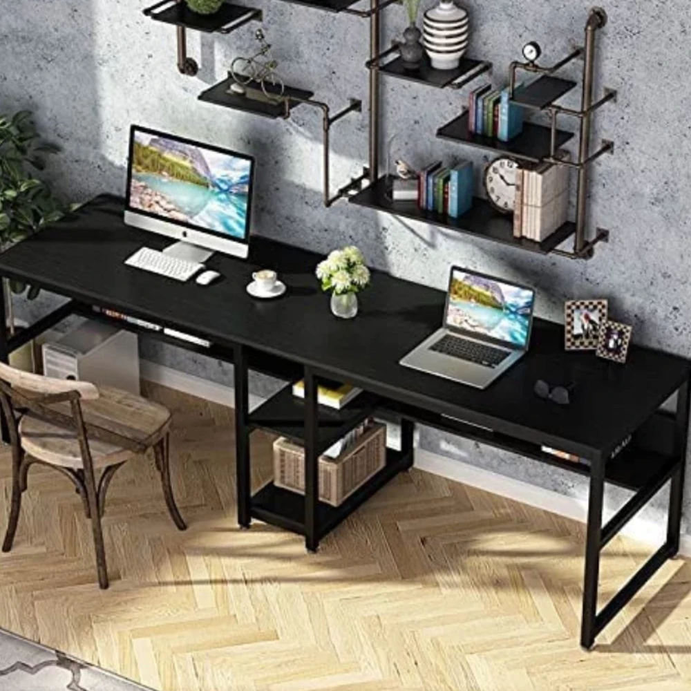 Lancster workstation (240 CM/Black)