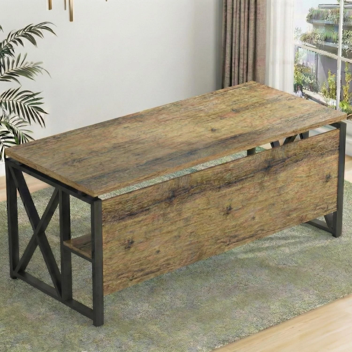 Burako Executive desk (Brown)