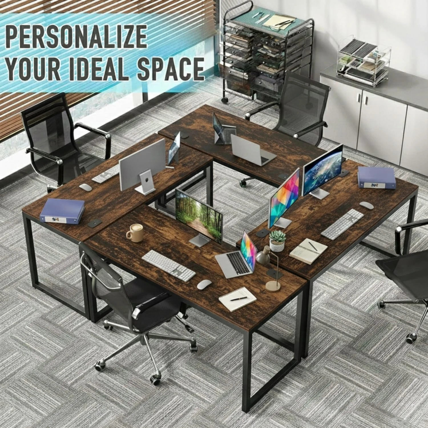 Radix Desk - Ghana Teak (Ghanateak)