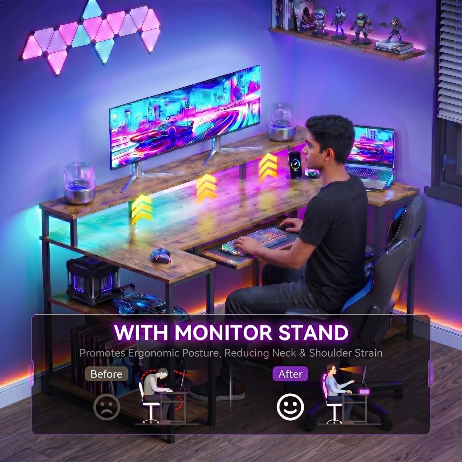 Gamz Desk - 150 Cm