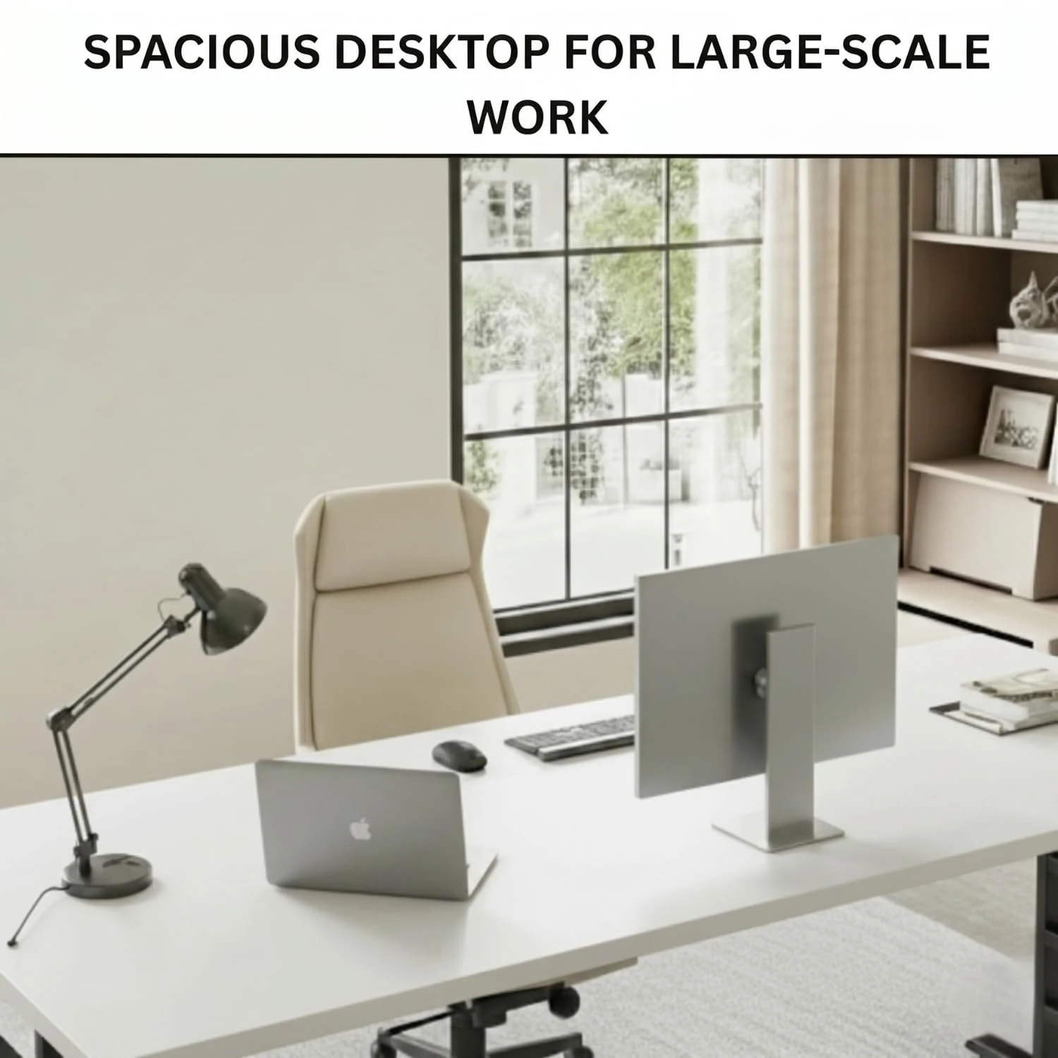 Evon Desk 180- White