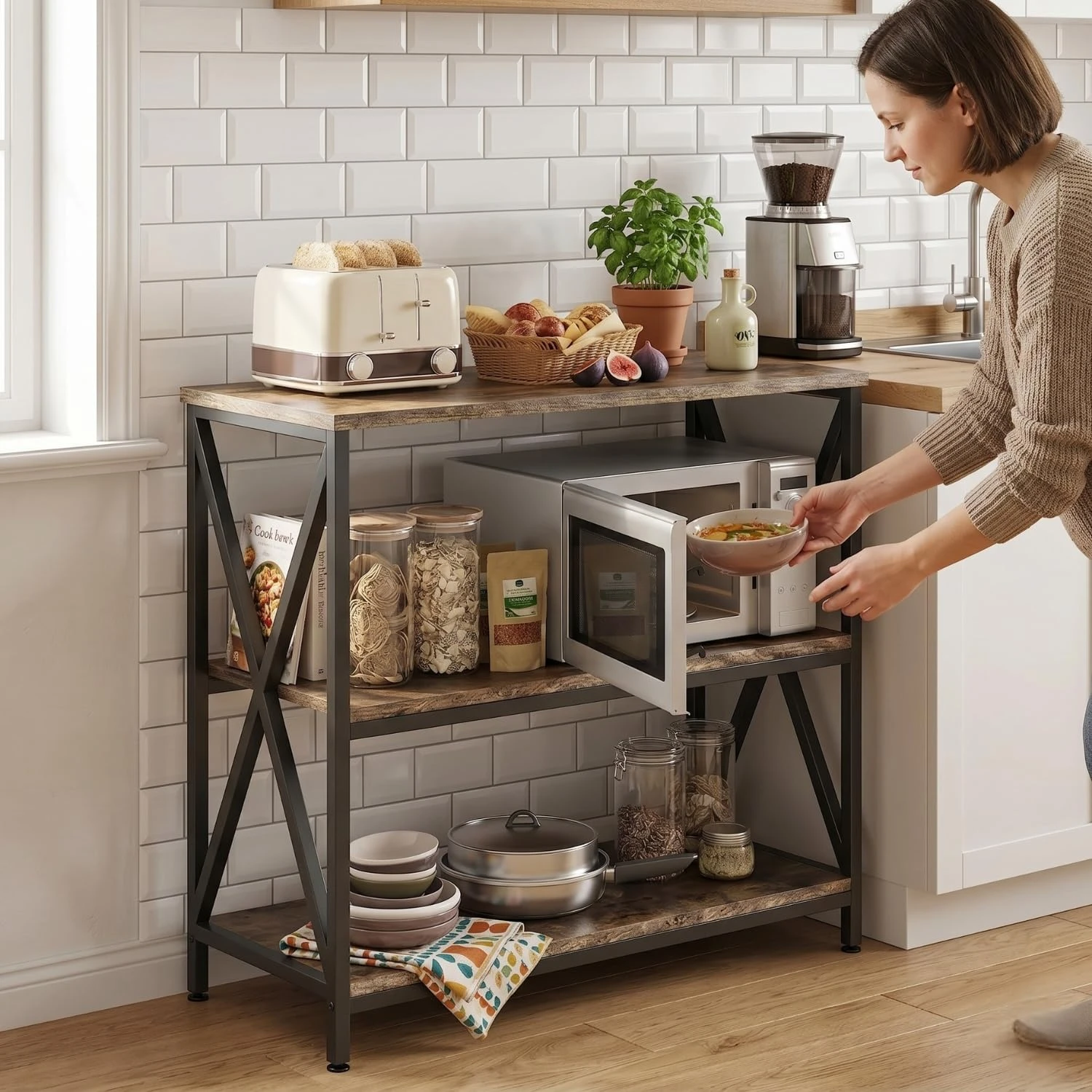 Arina oven stand - 80 cm