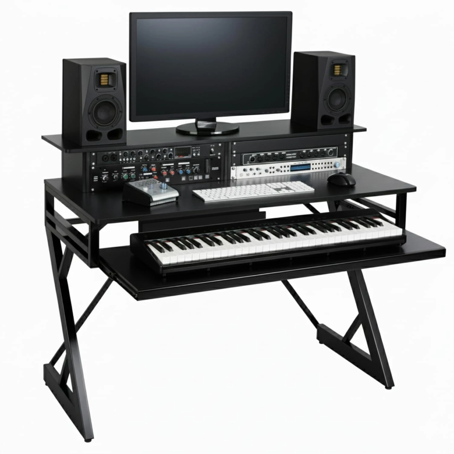 Banin Music Studio Desk (Black)