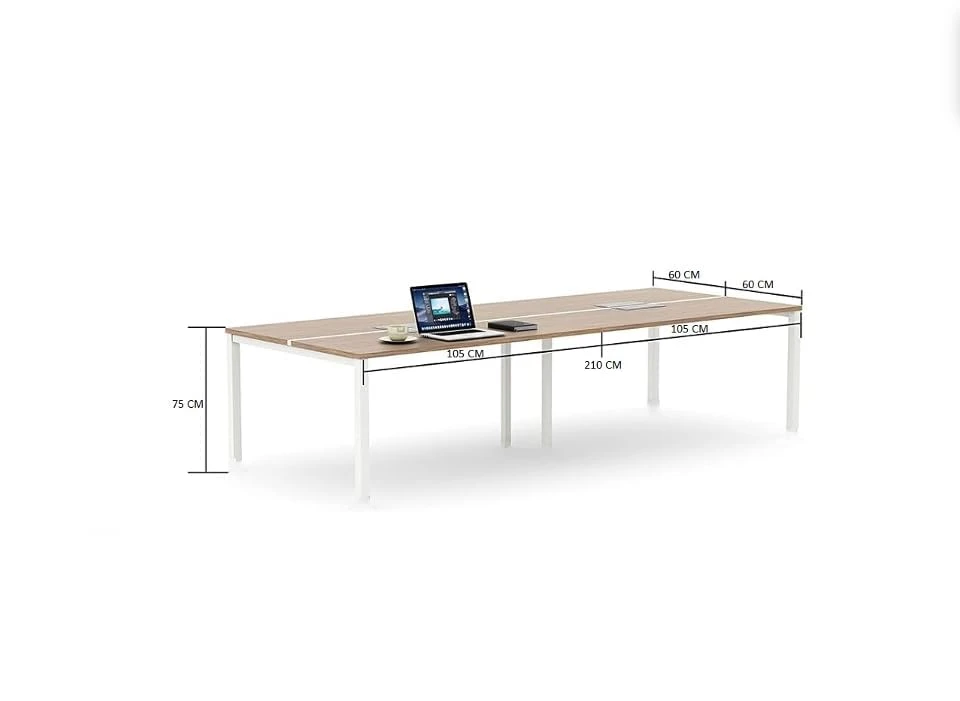 Vintage Desk (Walnut/210 CM)