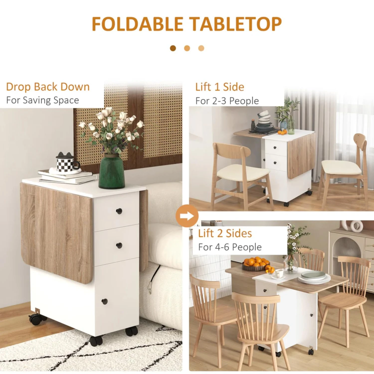 Sora Foldable Dinning Table