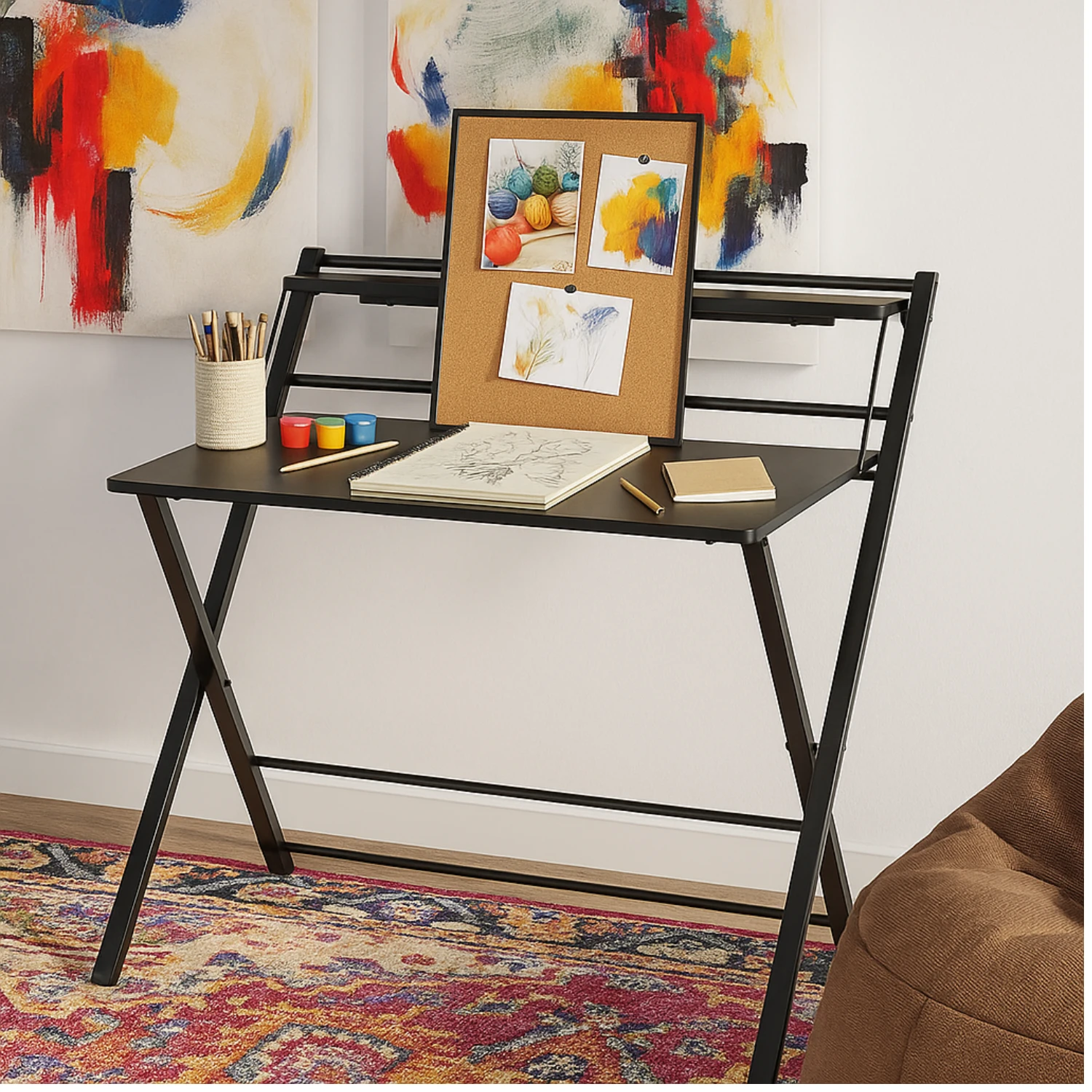 Foldable Desk (Black)