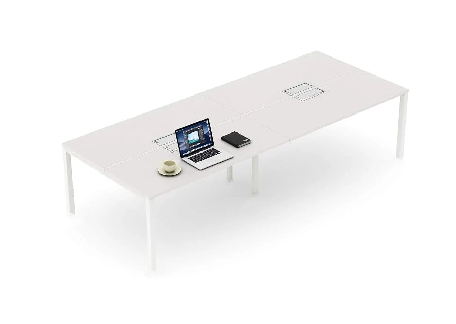 Vintage Desk (White/210 CM)