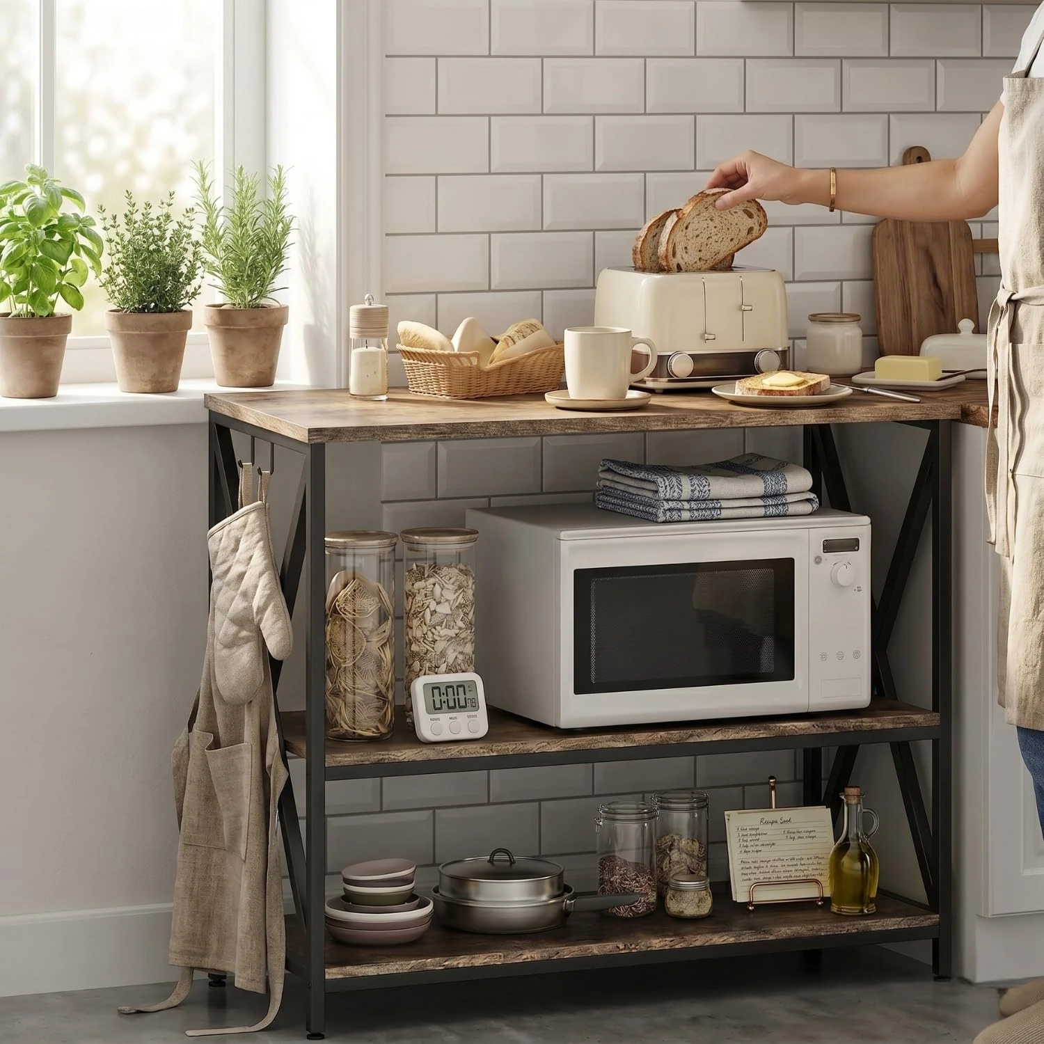 Arina oven stand - 80 cm