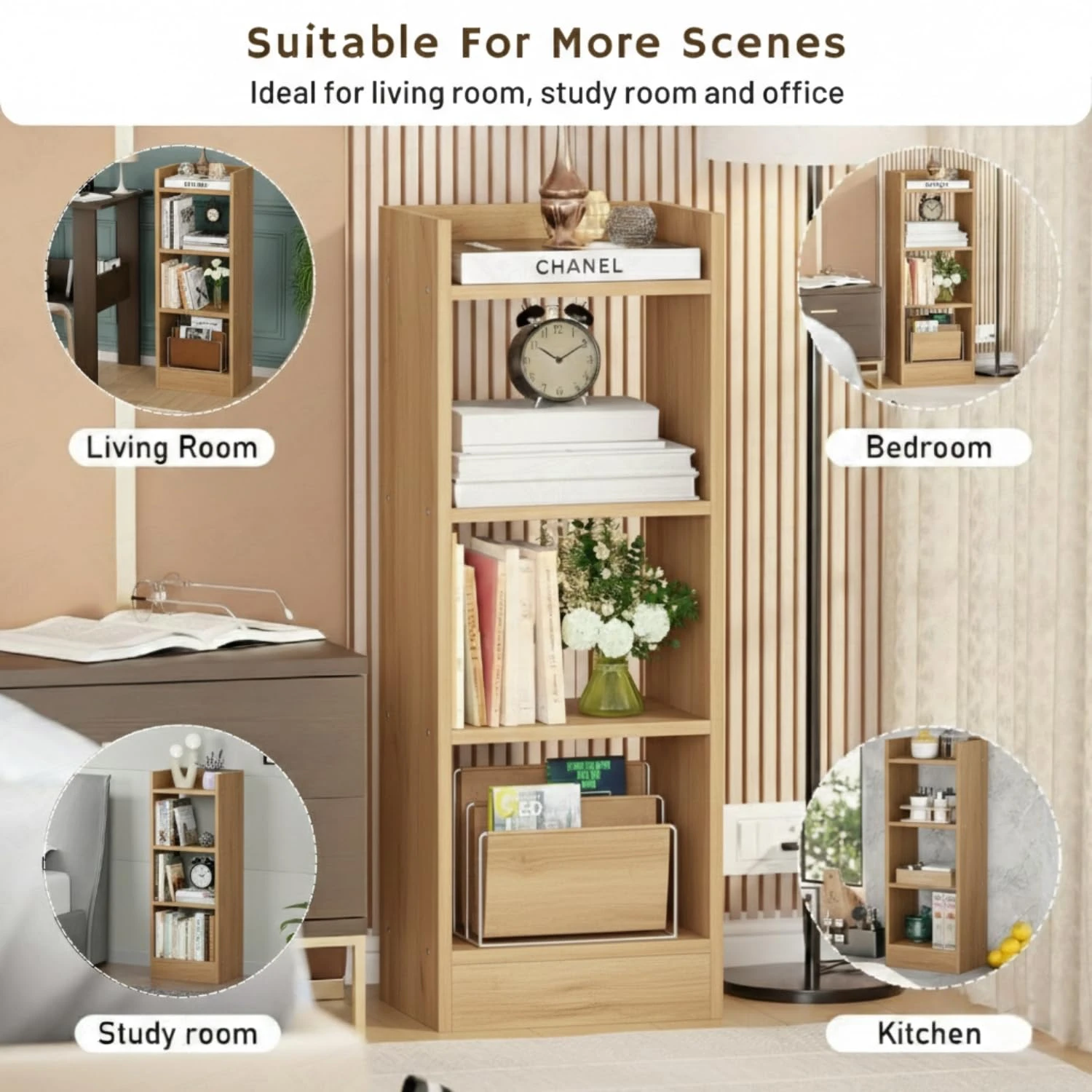 Vault BookShelf (Mile Oak)