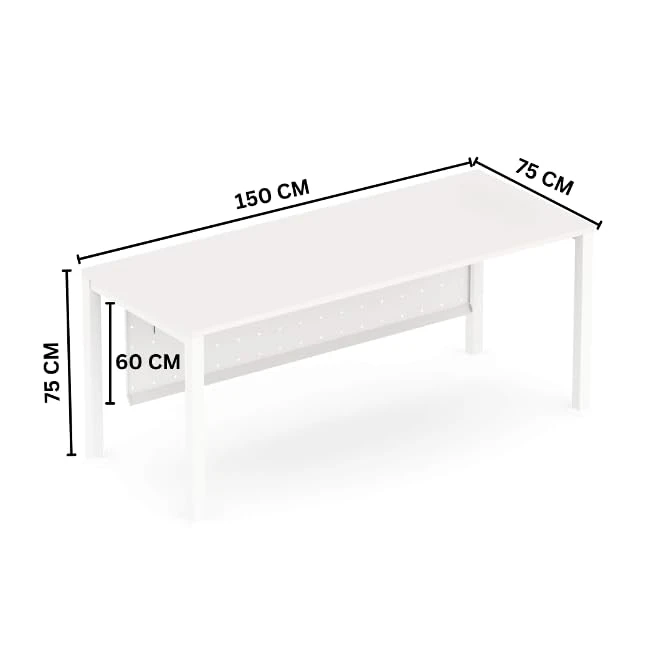 Royal Walnut (White/150 CM)