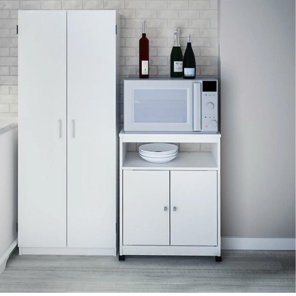 White Kitchen Pantry Model D